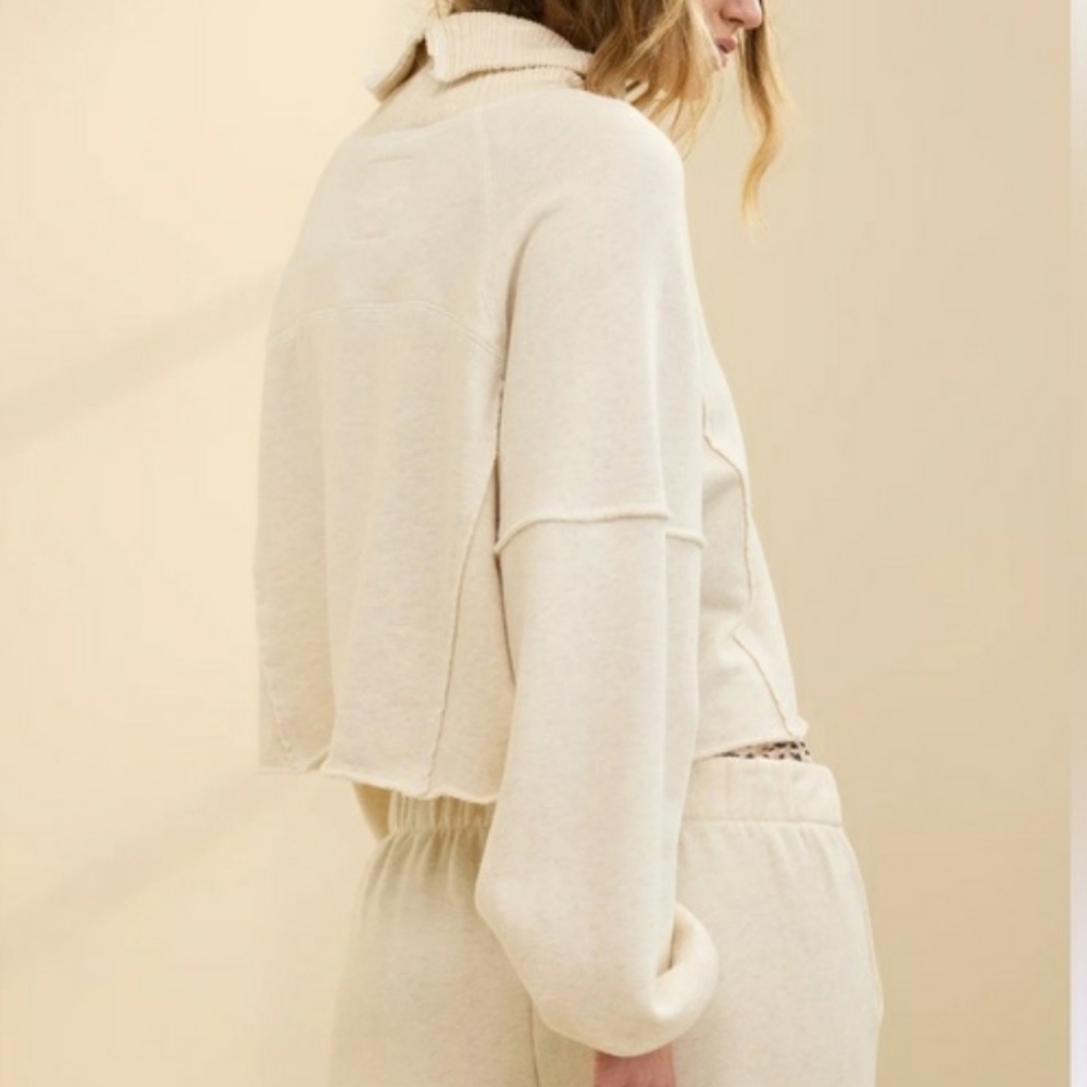 Aerie New Heights Turtleneck Sweatshirt